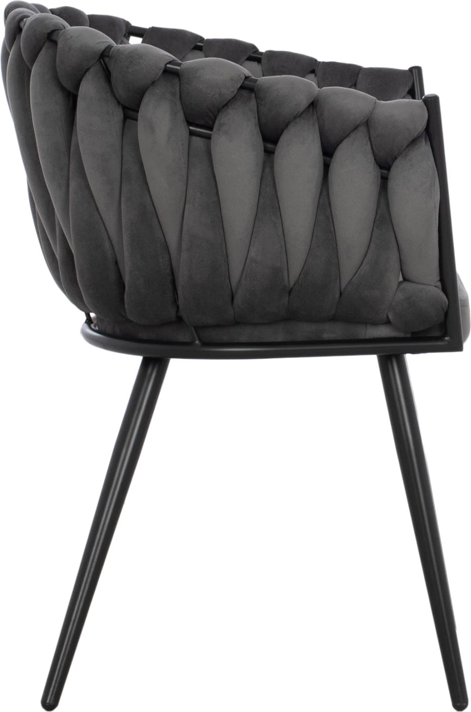 Karrige Luanda, kadife, ngjyrë molle të kalbur, FH8741.01, 60x54x78 cm, set prej 2 copë