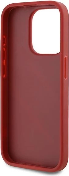 Mbështjellës Karl Lagerfeld Diagonal Quilted Script për iPhone 15 Pro Max, Kuq