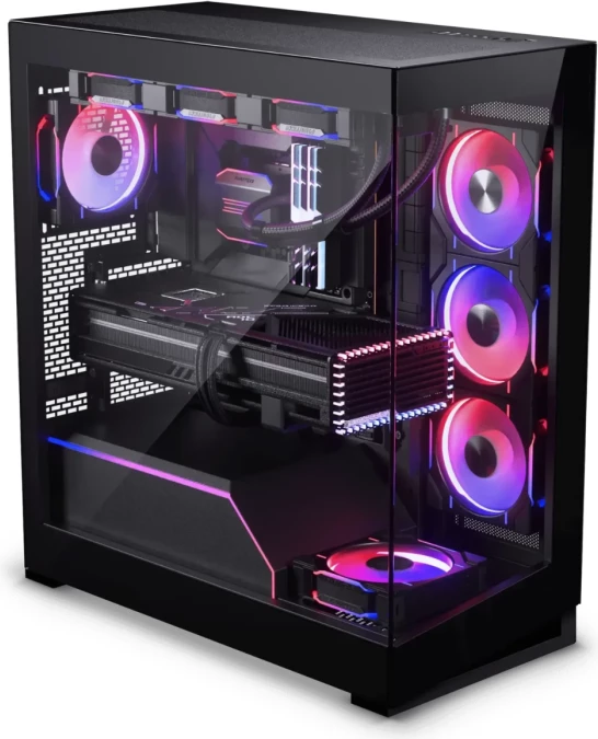 Kasë PHANTEKS NV5 MKII Tempered Glass D-RGB E-ATX Big Tower, e zezë