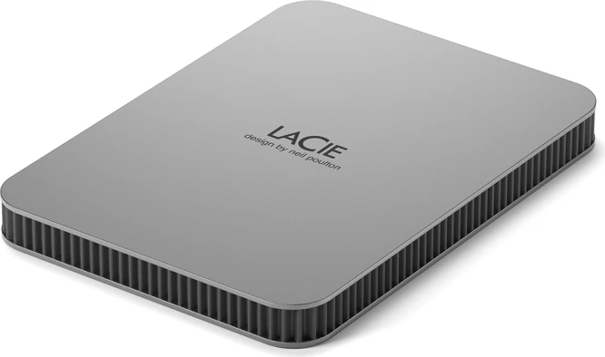 Hard disk i jashtëm LaCie Mobile Drive V2 STLP2000400 2TB 2.5\" USB-C, argjendtë (Moon Silver)