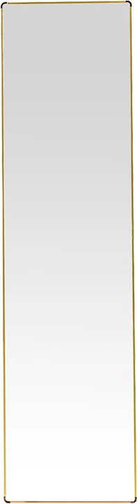 Pasqyrë dyshemeje Moira, alumin, ngjyrë ari, 40x28x150cm