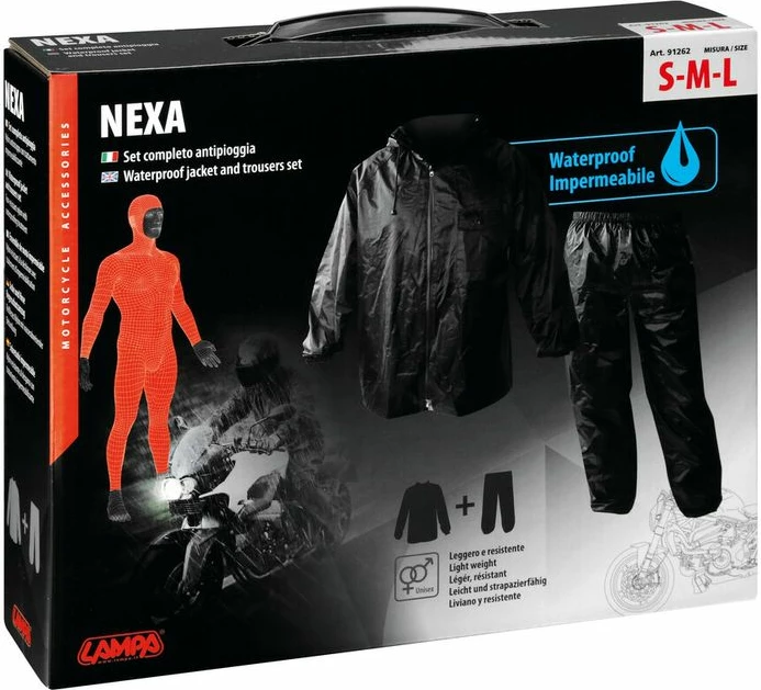 Xhakete Dhe Pantollona Waterproof S,m,l Motorri
