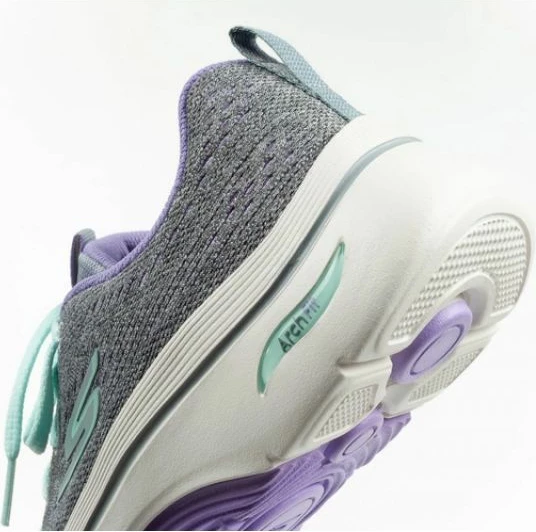 Atlete për femra Skechers, gri/argjend