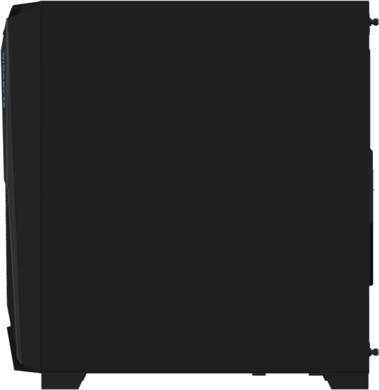 Kasë GIGABYTE C301 GLASS V2 (GB-C301G V2), mid tower, E-ATX, USB 3.1 Gen2 Type-C, ARGB, e zezë