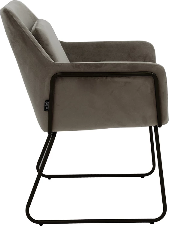 Karrige Mira, anthracite-black, 65x69x86cm