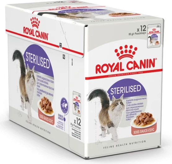 Ushqim i lëngshëm për mace Royal Canin, 12 copë 85g