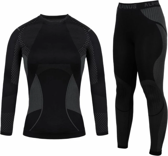 Veshje termoaktive për femra Yakimasport, e zezë dhe gri