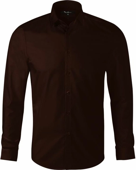 Këmishë Polo Malfini për Meshkuj, ngjyrë kafe