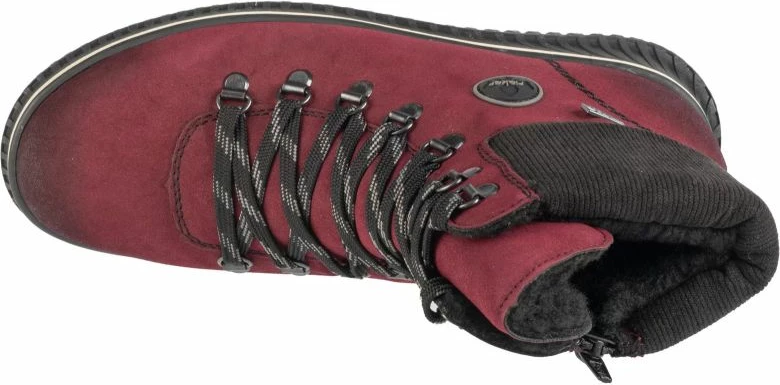 Çizme Rieker femra, të kuqe