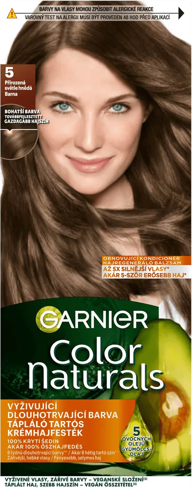 Ngjyrë për flokë Garnier, 5 Brown