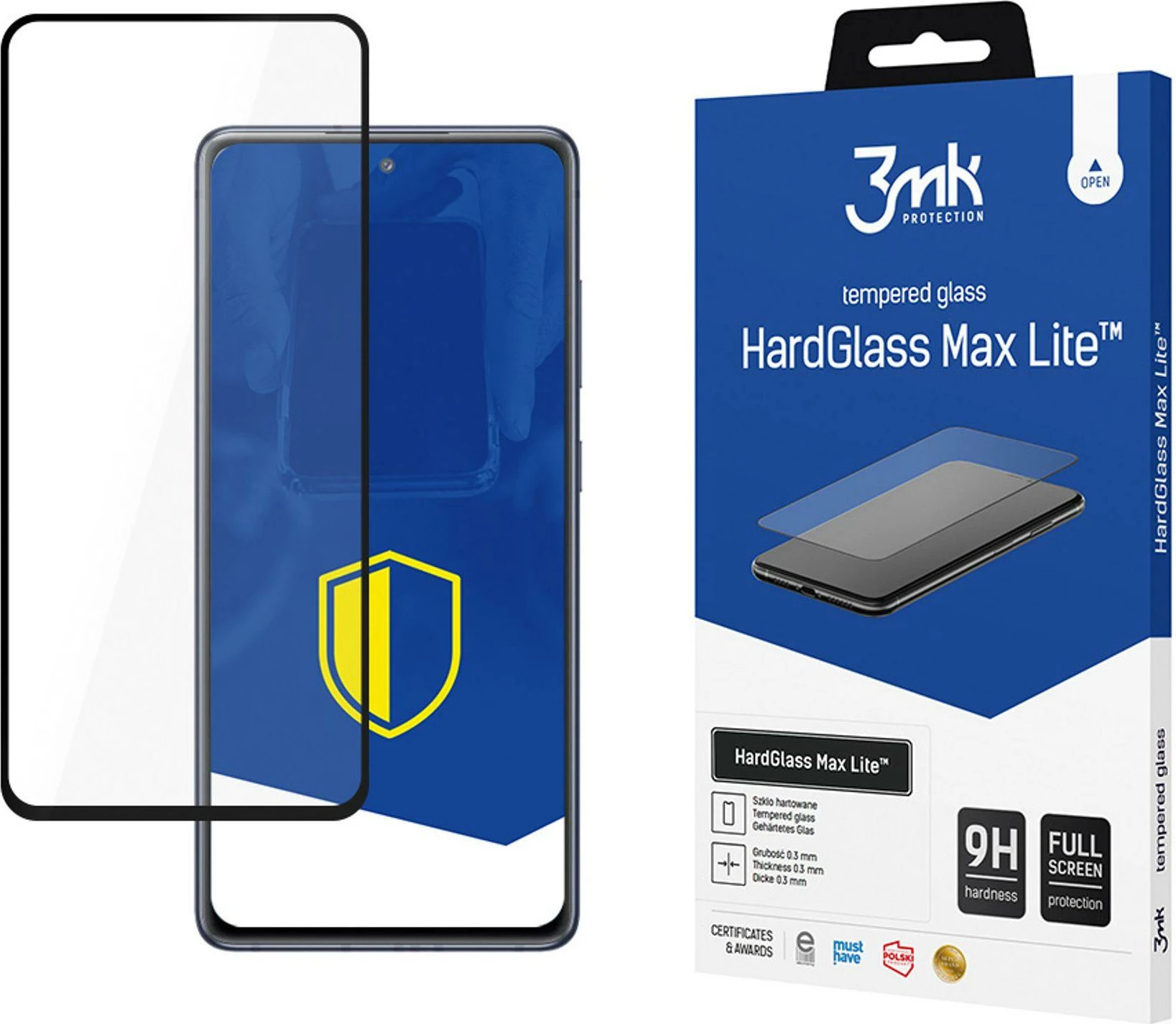 Xham mbrojtës 3mk HardGlass Max Lite për Samsung Galaxy S20 FE 5G / S20 Lite