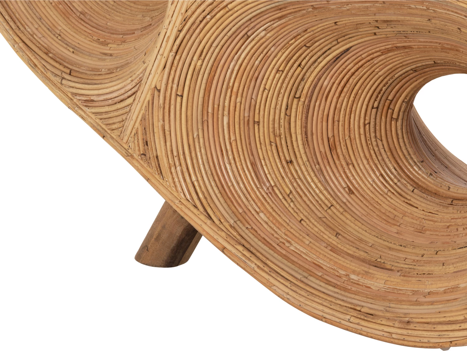 Karrige relaksuese CURVY, ngjyrë natyrale, FH9645.01, 63x128x97H cm