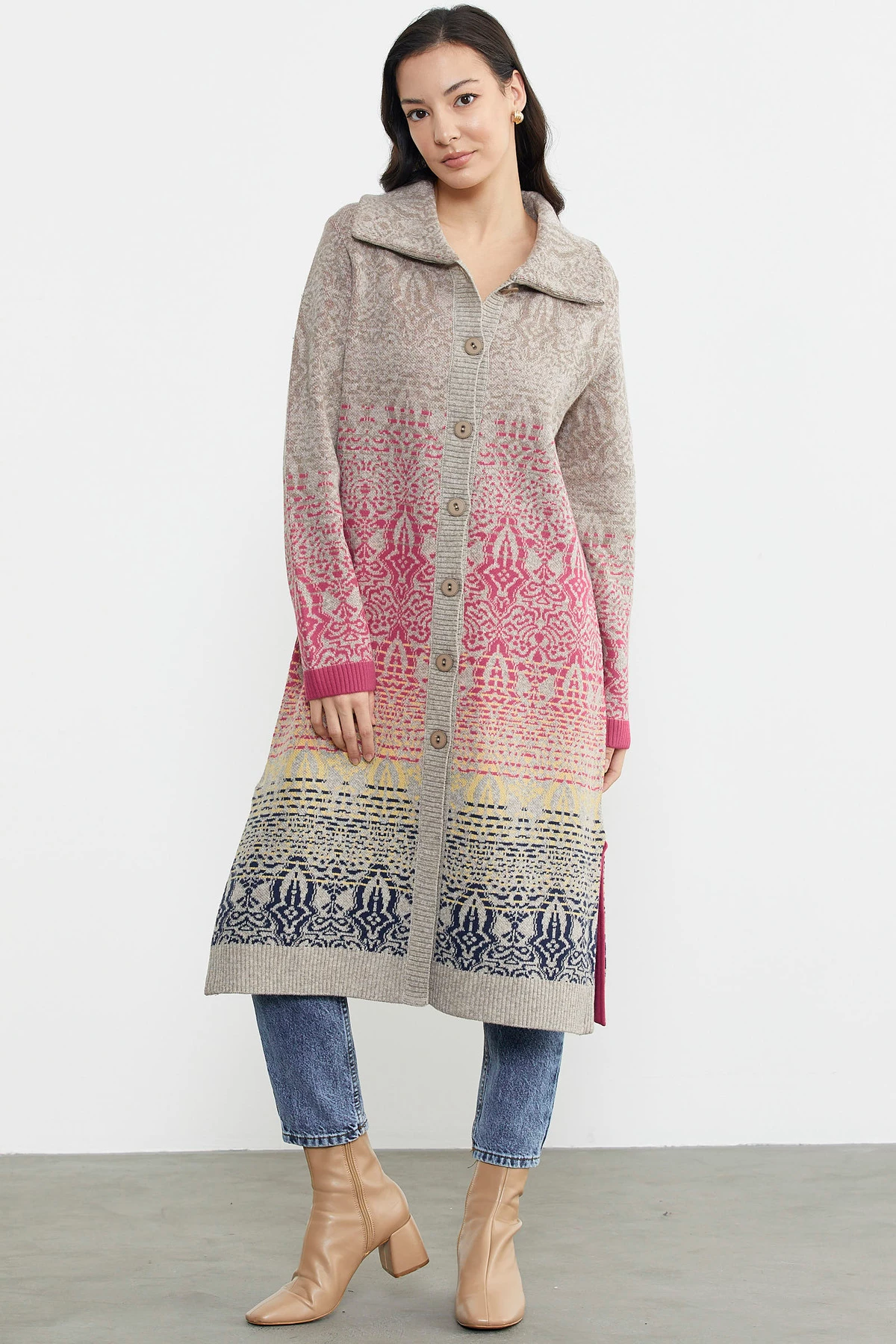 Xhemper i gjatë për femra Sementa, shumëngjyrësh