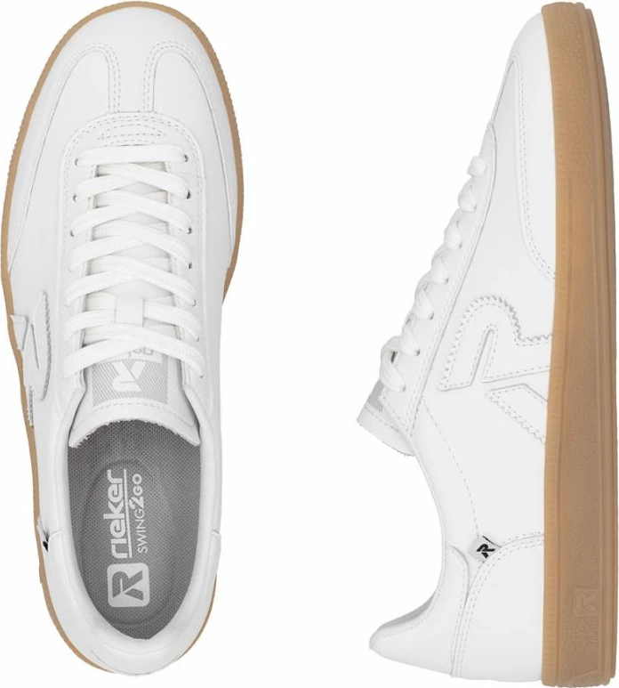 Këpucë femra Rieker, të bardha