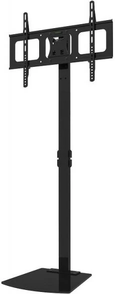 Qëndrim dysheme për TV/monitor Techly 028832, për LCD/LED 32-70 inç, i rregullueshëm, i zi