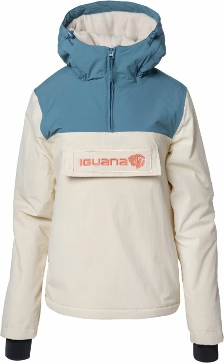Jakne për femra Iguana, bezhë/kaltër