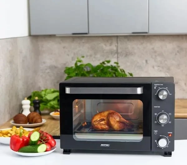 Furrë elektrike mini MPM MPE-14/T, 1300 W, e zezë