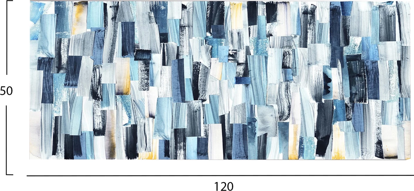 Pikturë muri GOBI FH4790, kanavacë e printuar, 120x3x50cm