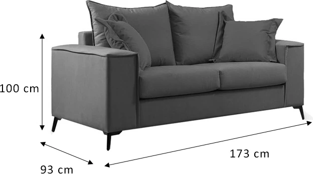 Divan dy vendesh Verona, krem - mocha, 173x93x100cm