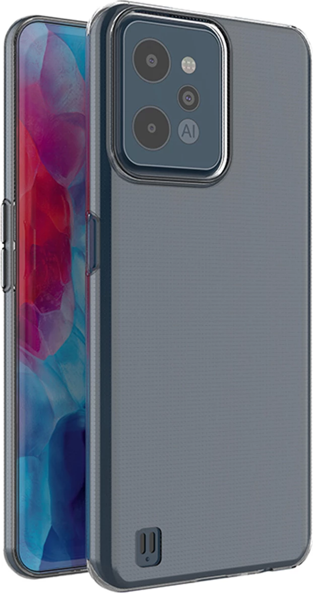 Mbështjellës Hurtel Ultra Clear 0.5mm për Realme C31, transparent