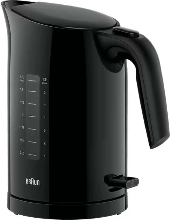 Zierës uji elektrik, Braun, WK3100BK, 1.7 L 2200 W, plastikë, i zi