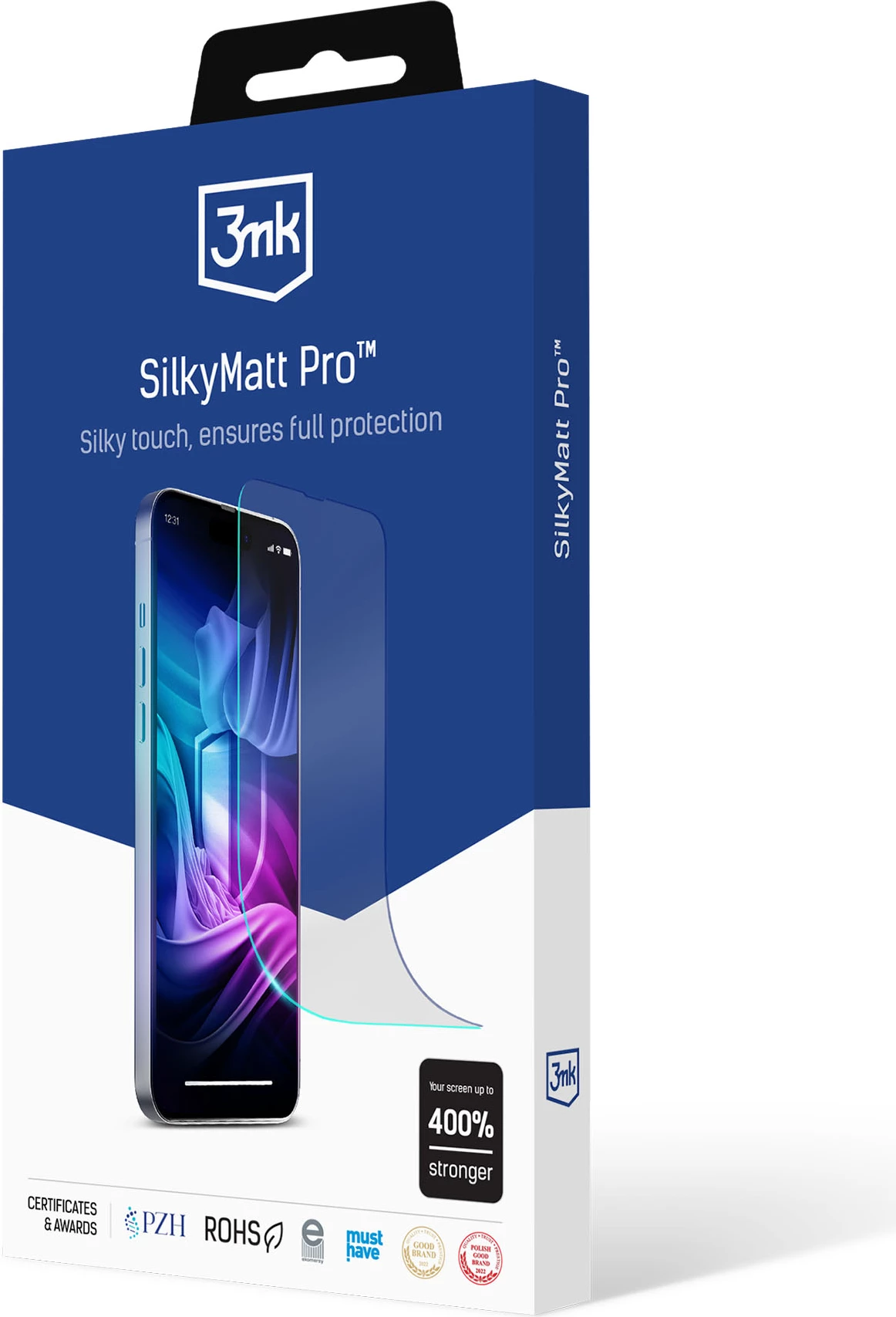 Foli mbrojtëse 3mk SilkyMatt Pro për iPhone 15, mat