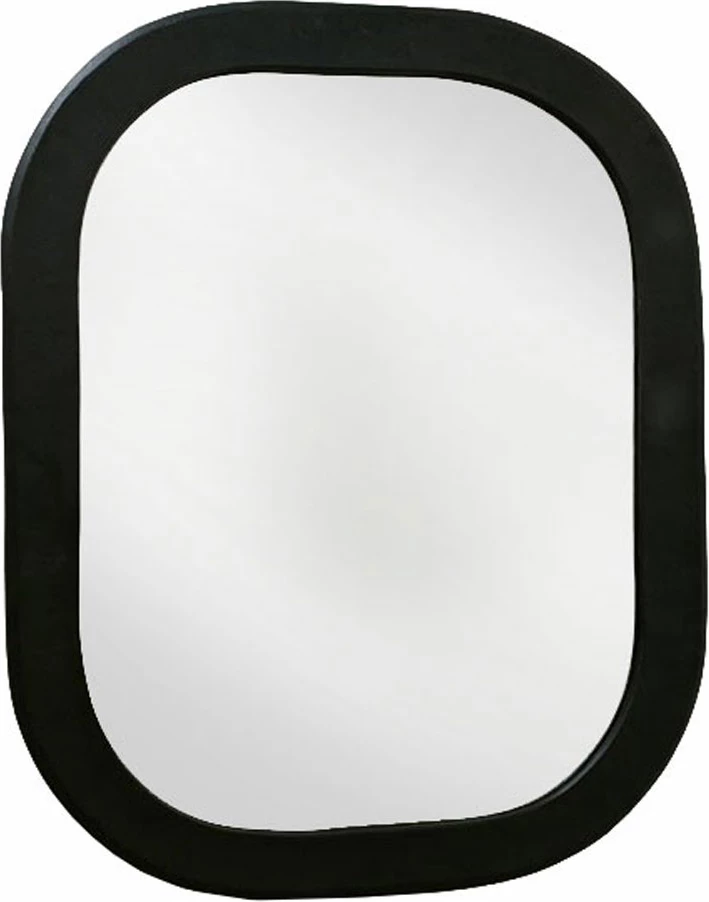 Pasqyrë LANDING 76, e zezë, 56x3x76cm