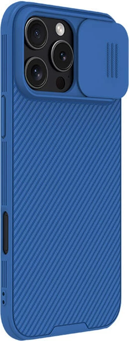 Mbështjellës Nillkin CamShield Pro për iPhone 16 Pro Max, Kaltër