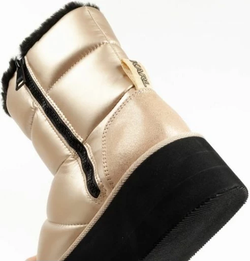 Çizme bore për femra Karl Lagerfeld, të arta