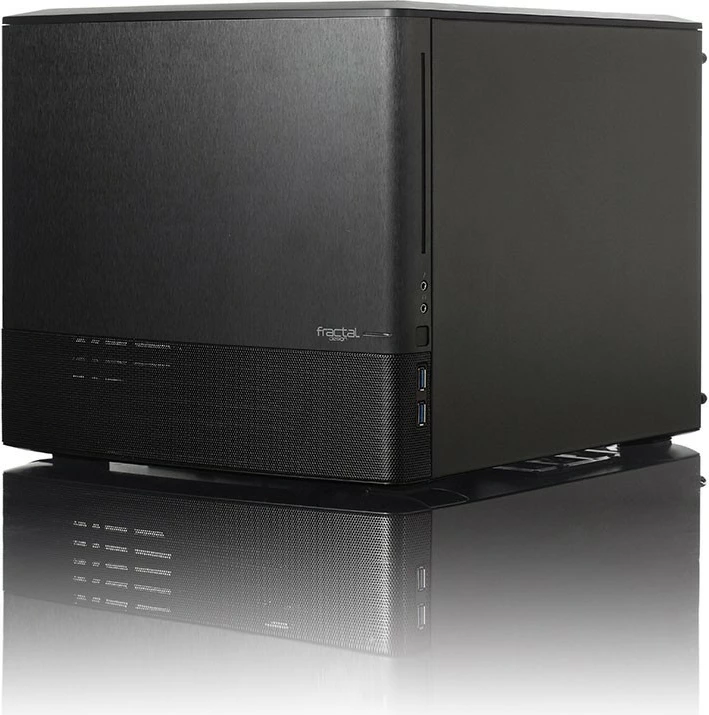 Kasë Fractal Design Node 804, Cube Case, Micro ATX/Mini ITX, e zezë