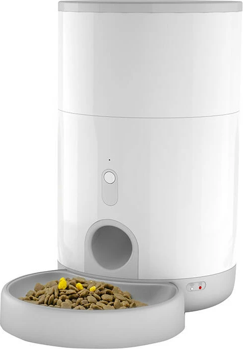 Shpërndarës ushqimi për kafshë Petoneer Nutri Mini, 2.6L, i bardhë