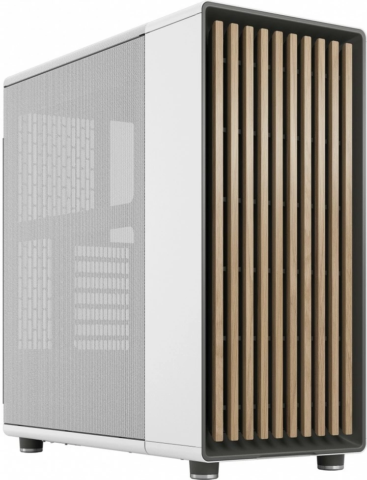 Kasë Fractal Design North Chalk White, ATX, Micro ATX, Mini ITX, e bardhë