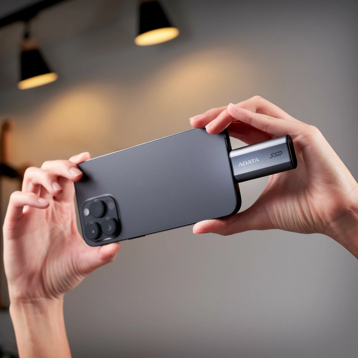 Kasë SSD e jashtme Adata SC750, 500 GB, USB 3.2 Type-C, Titanium