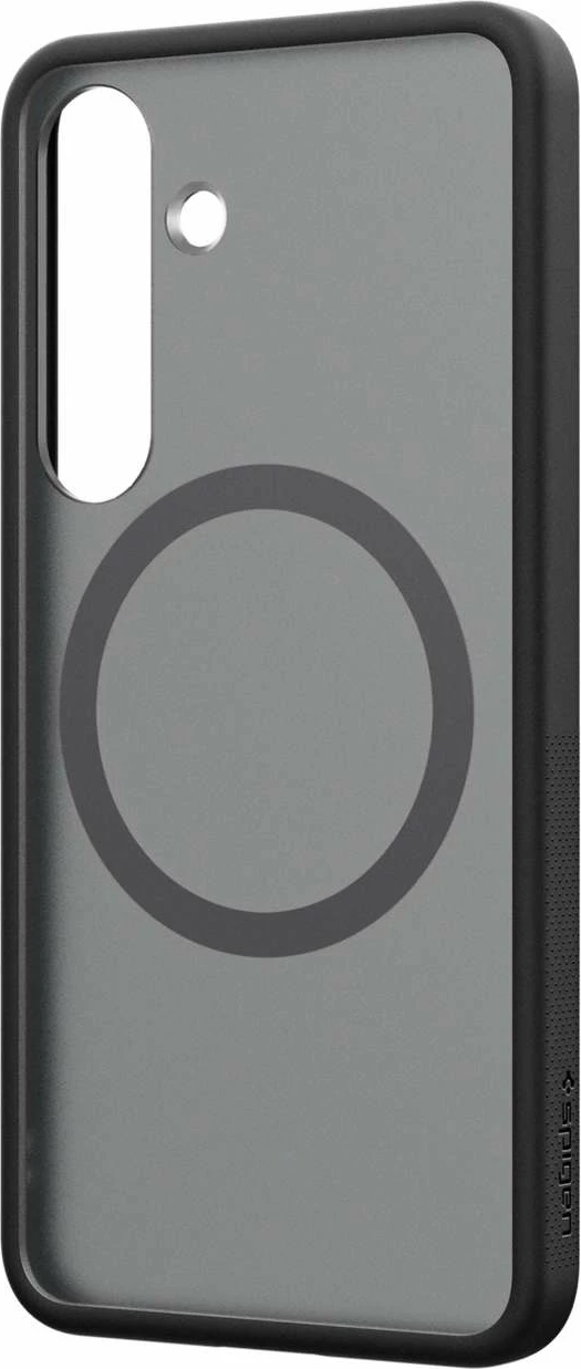 Mbështjellës silikoni Spigen Capella GP-FPS931PGBJW për Samsung Galaxy S25, me MagFit, Zi