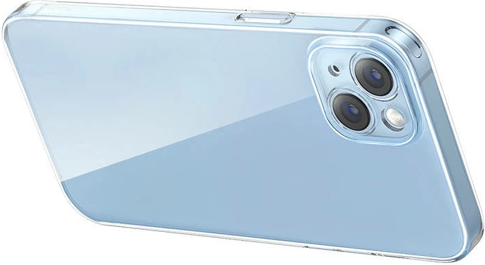 Mbështjellës dhe xham i temperuar Baseus Corning për iPhone 14 Plus, transparent, set