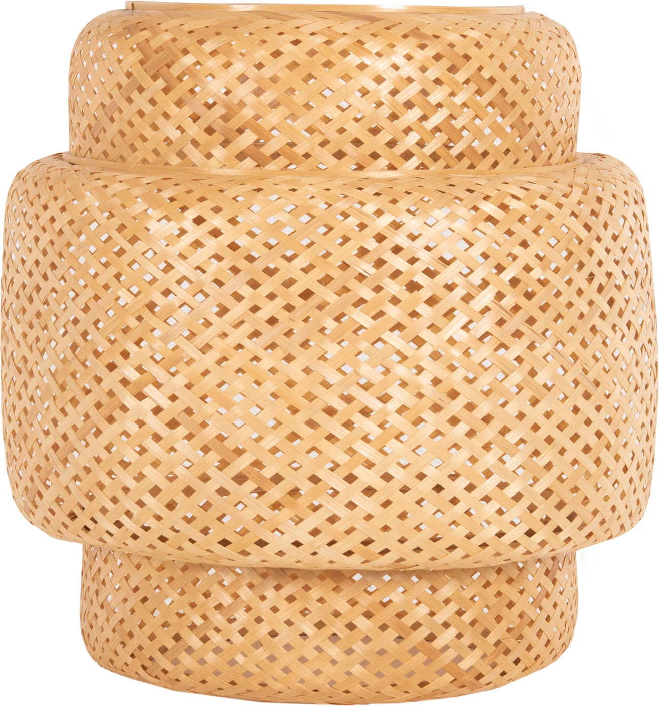 Llambë varëse tavani, bambu natyrale, FH7867, Φ51x54-149H cm