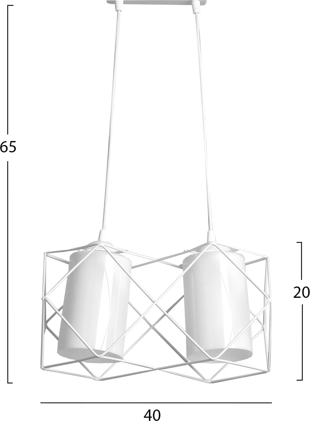 Llambë varëse për tavan, FH7499.02, 40x65 cm