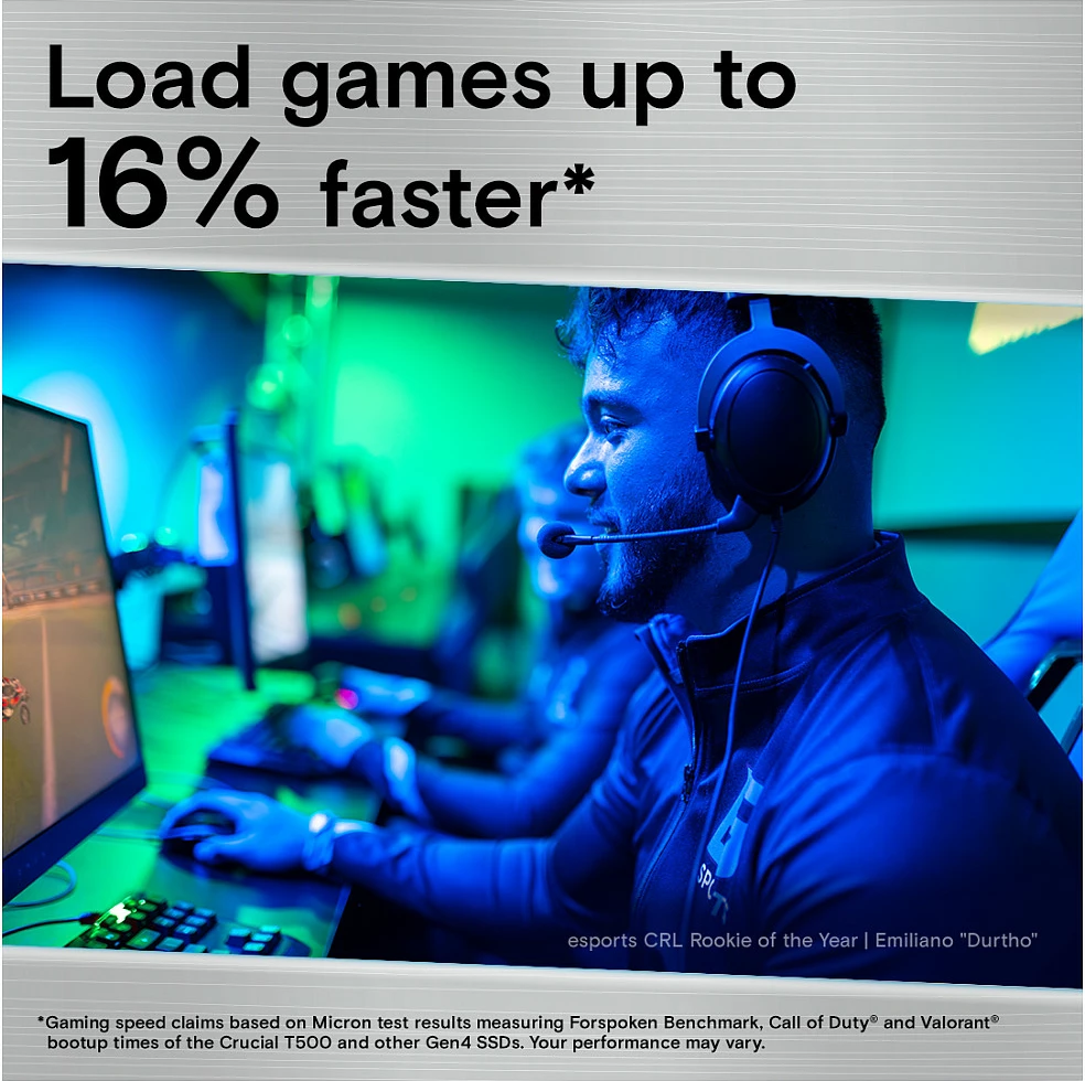 SSD Crucial T500, 2 TB, M.2