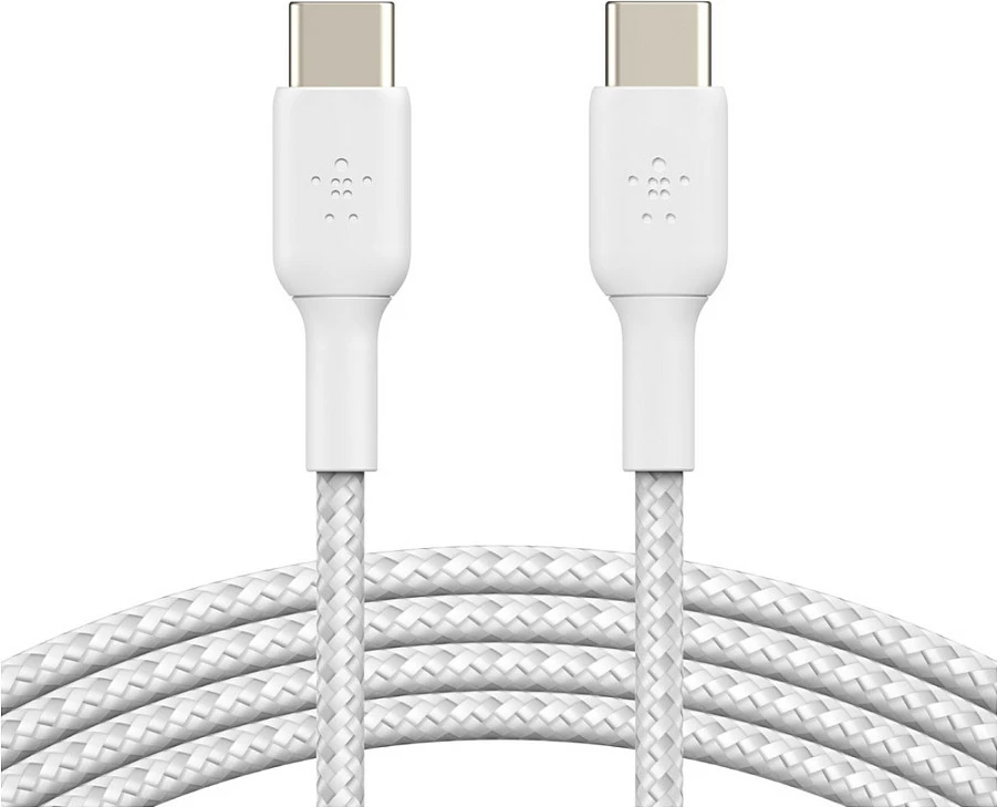 Kabllo USB-C Belkin CAB004BT1MWH, 1 m, e bardhë