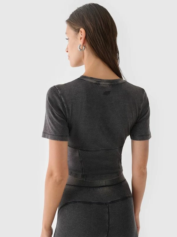 Maicë crop top për femra 4f