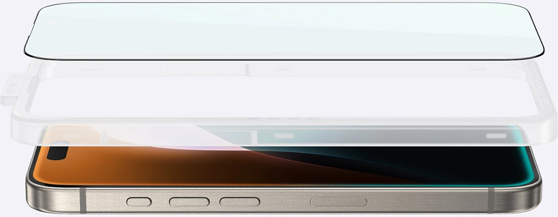 Xham i temperuar AmazingThing Titan Max për iPhone 16, transparent