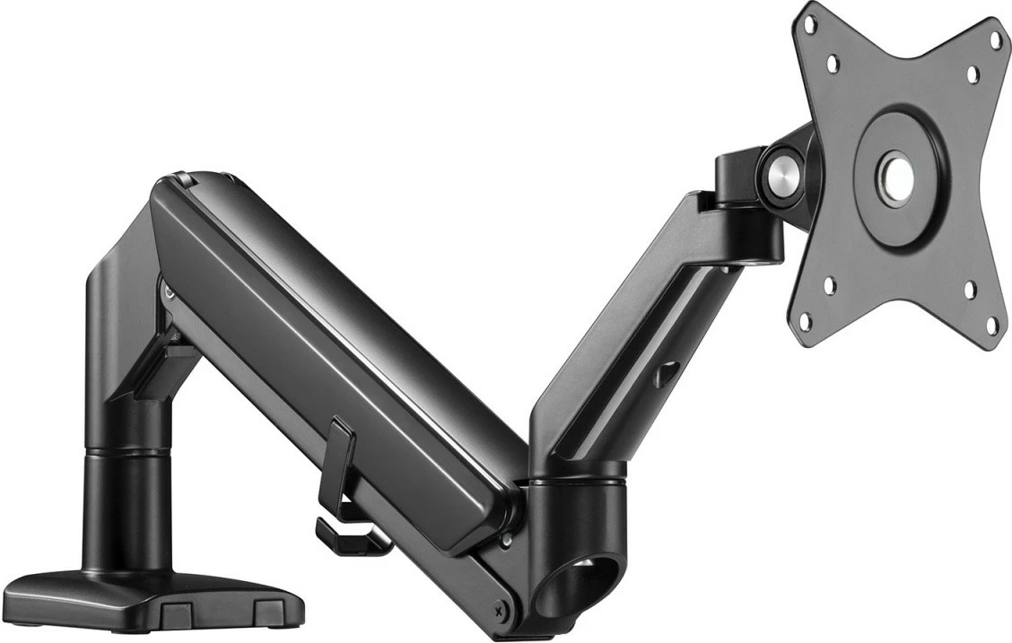 Mbajtëse tavoline për monitor Maclean ER-405B, sustë gazi, e zezë