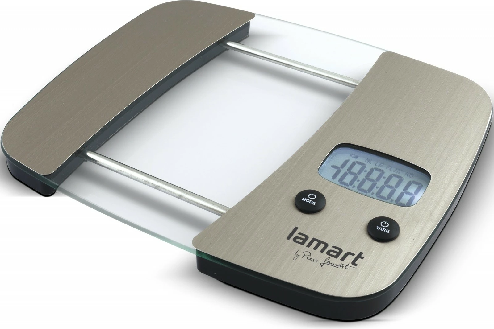 Peshore kuzhine Lamart LT7071 EQUAL, LCD, 5 kg, Argjendtë/Transparente