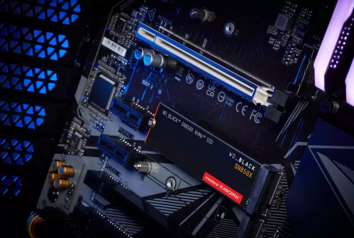 SSD NVMe SanDisk WD_BLACK SN850X WDS800T2X0E 8TB M.2 2280 PCIe 4.0, e zezë