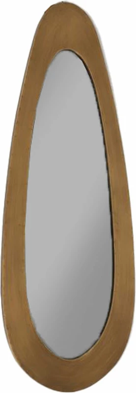 Pasqyrë GALET, ngjyrë ari metalik, 35x2x97.5 cm