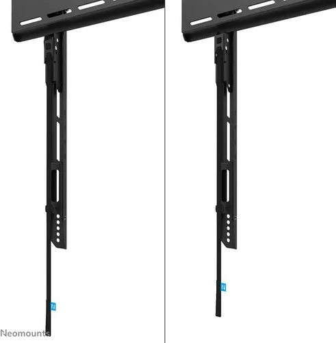 Mbajtës muri për TV Neomounts LEVEL-750 WL30-750BL18, deri 98", 125 kg, i zi