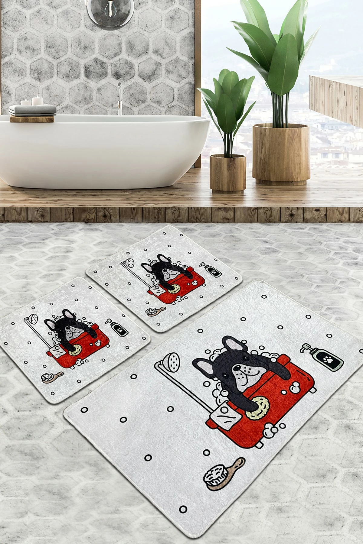 Set tapetash për banjo, 3 copë