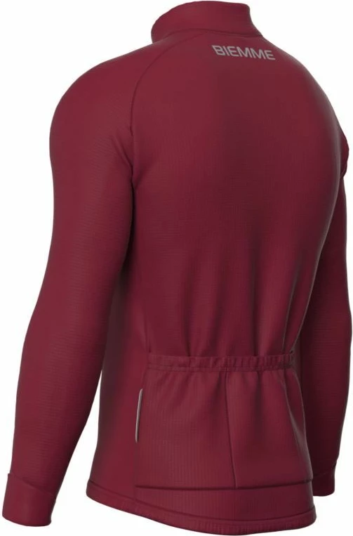 Maicë me mëngë të gjata Biemme, burgundy