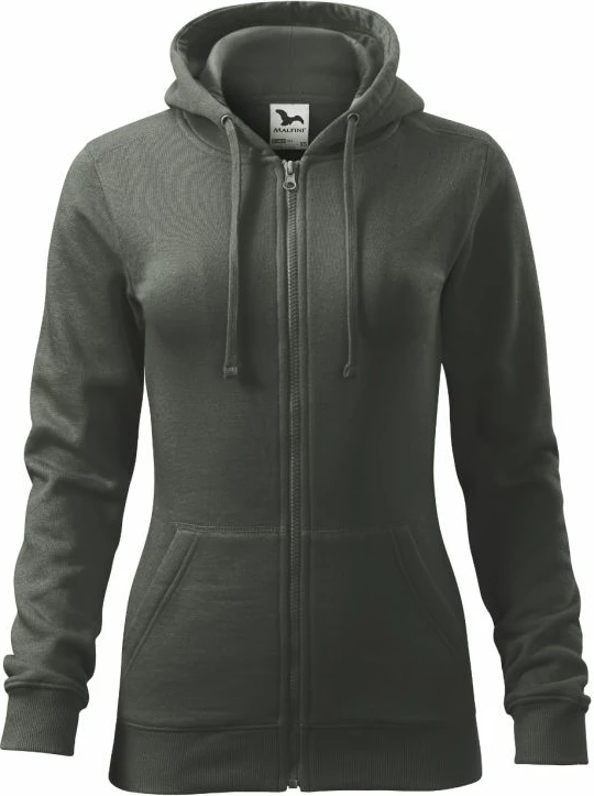 Duks me zinxhir Malfini për femra, ngjyrë e gjelbër