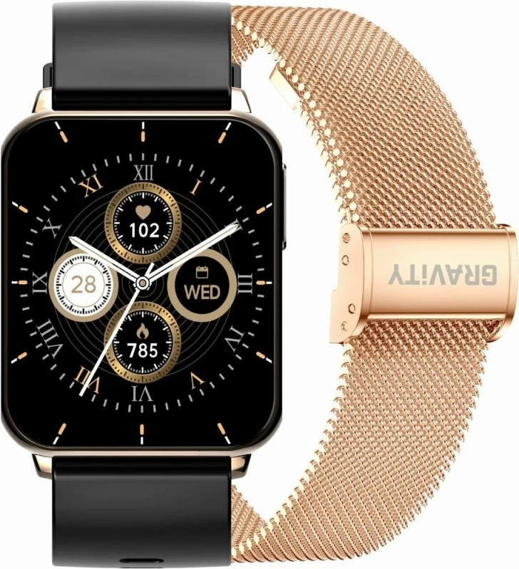 Smartwatch Gravity, rozë e zezë